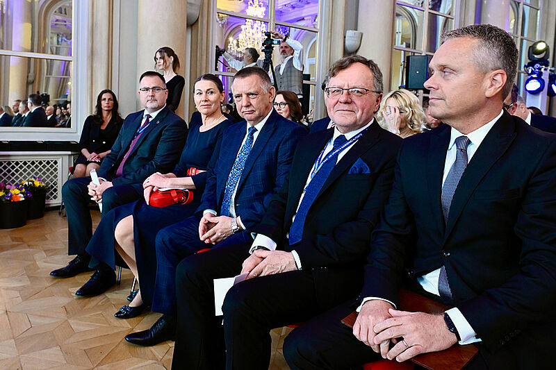Presidents of the SAI Slovenia, SAI Hungary, SAI Poland, SAI Czech Republic and SAI Slovak Republic