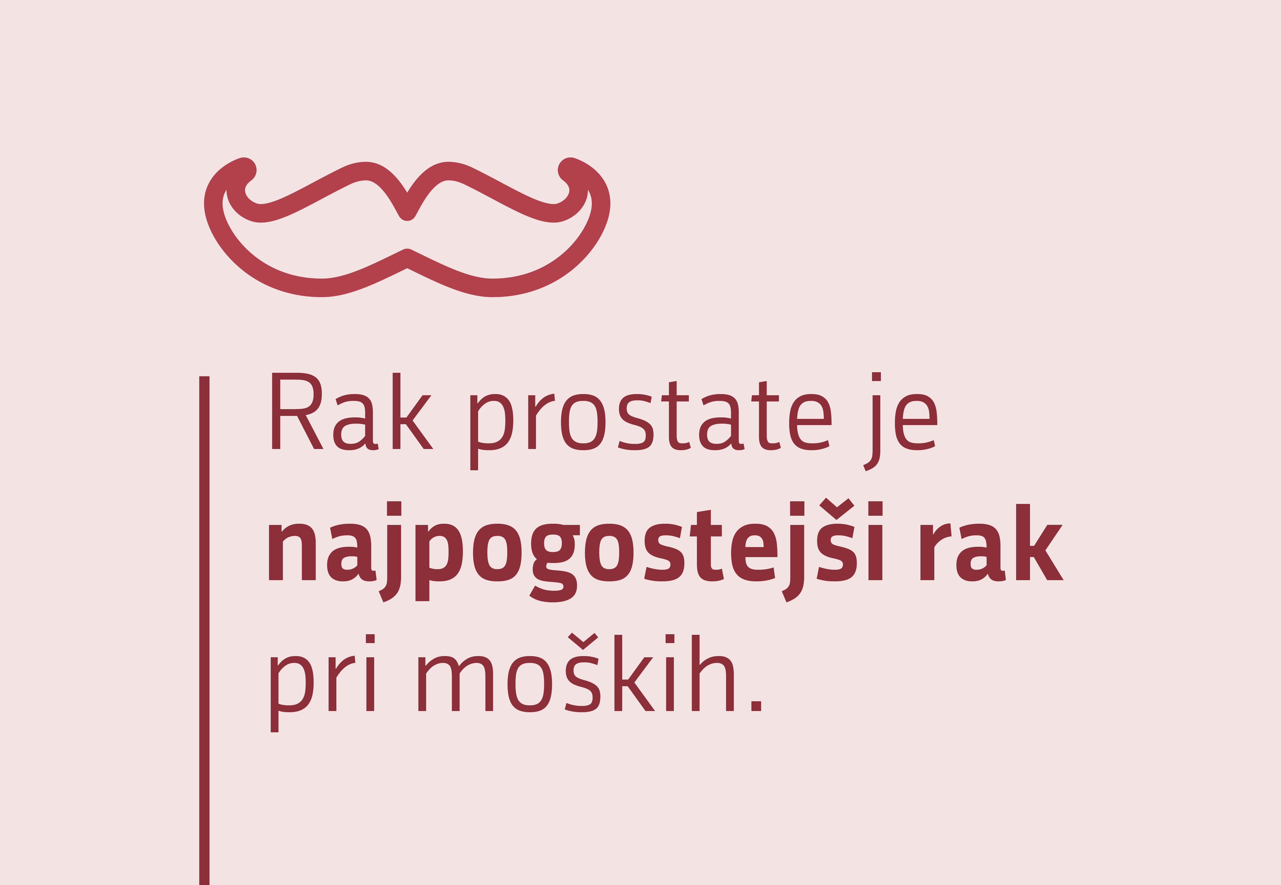 Rak prostate je najpogostejši rak pri moških